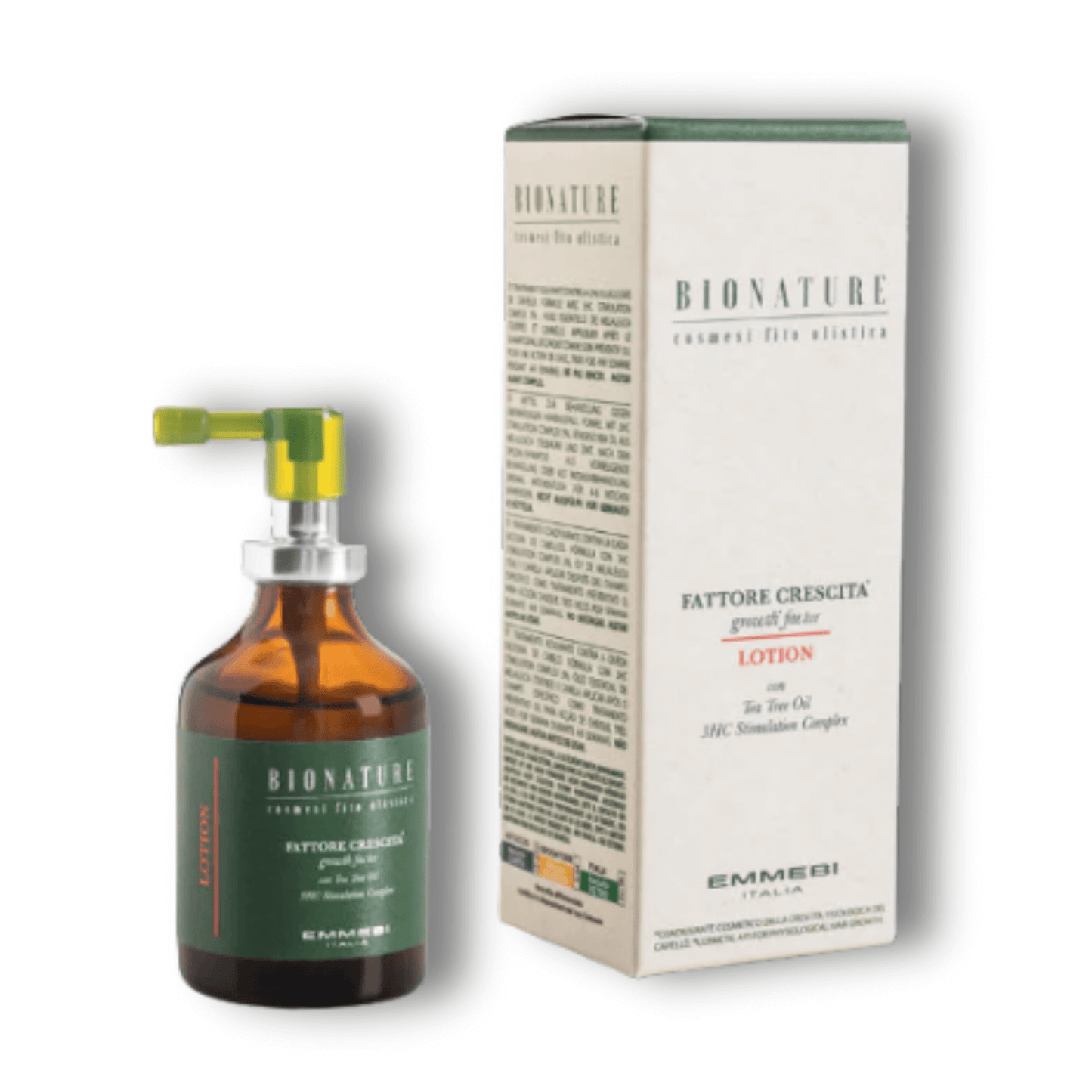 Bionature Growth Factor Lotion mot Håravfall från Emmebi Italia