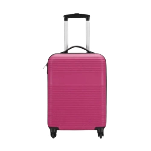Trolley Line Hardshell i rosa med teleskophandtag