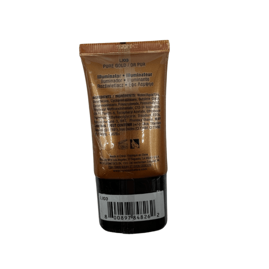 Born to Glow Liquid Illuminator i guld från NYX