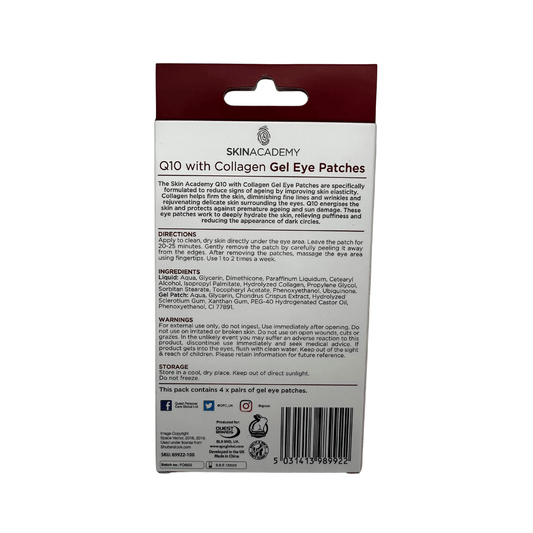 Gel Eye Patches förpackning från Skin Academy