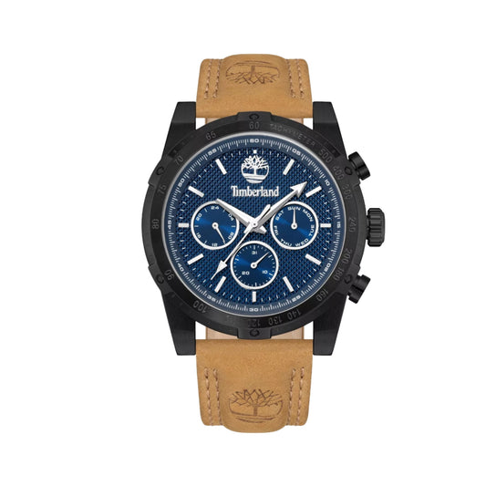 Stonington Multifunktionsklocka 45 mm blå