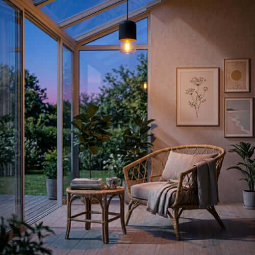 Pendel / Bordlampa Bluetooth Life Black