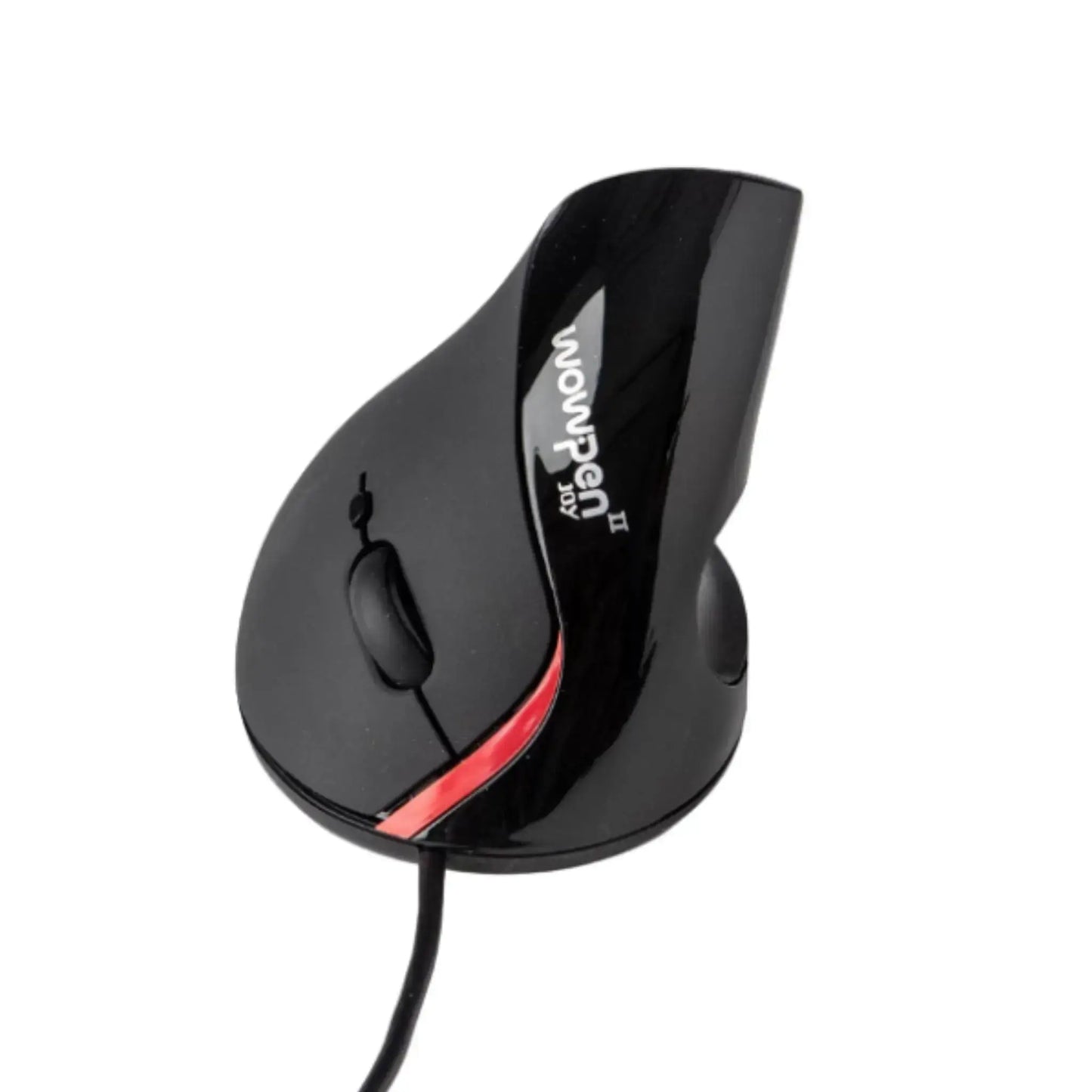 Kenson Staende mus Wow-Pen Joy 2 med sladd svart hogerhand ergonomisk
