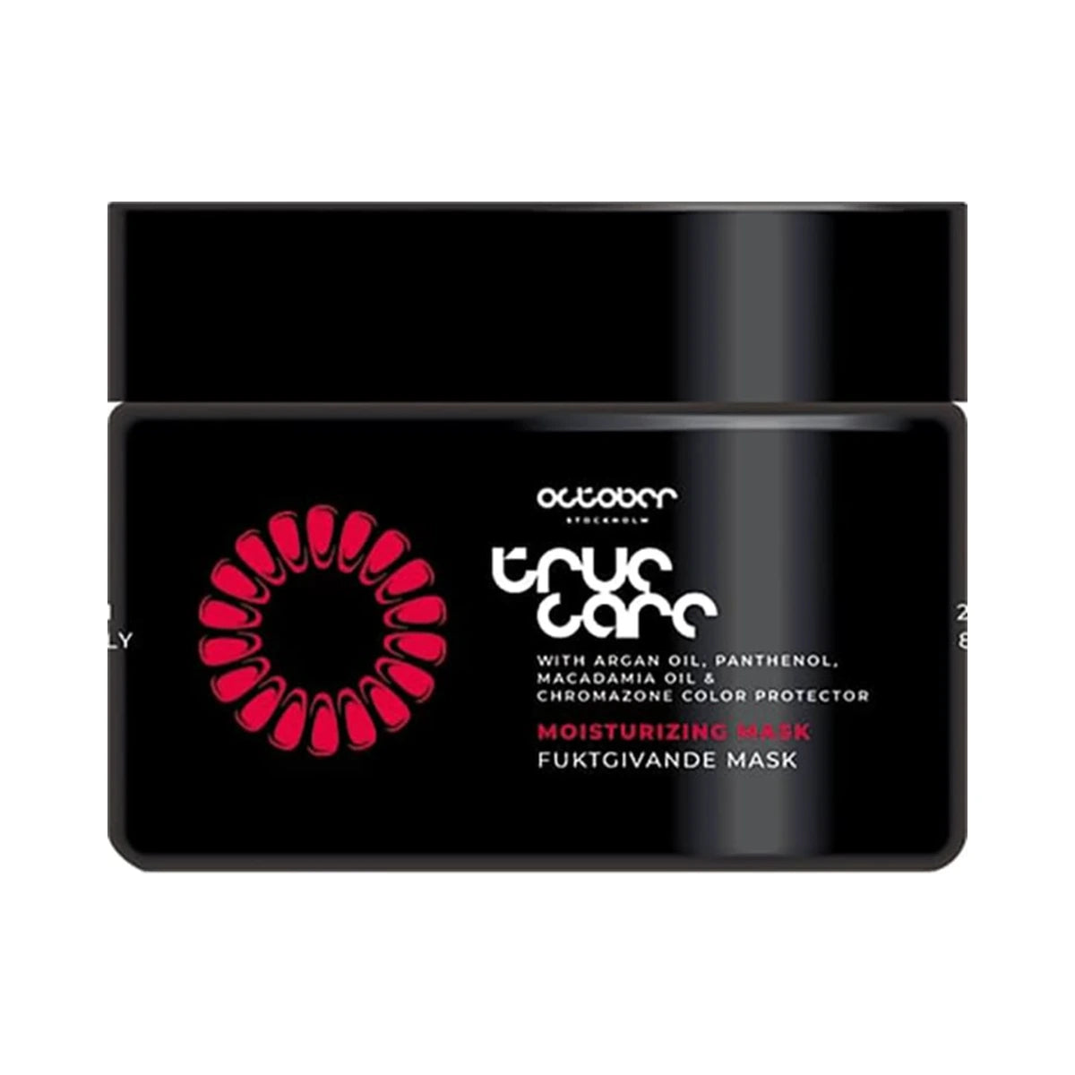 October Stockholm True Care Moisturizing Mask 250 ml aterfuktande harmask med arganolja for torrt och fargat har