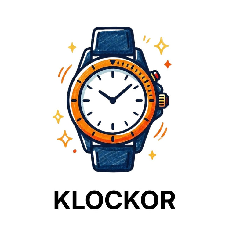 Klockor till outletpris hos Fyndmaxa — märkesklockor från Timberland, kronograf och multifunktion