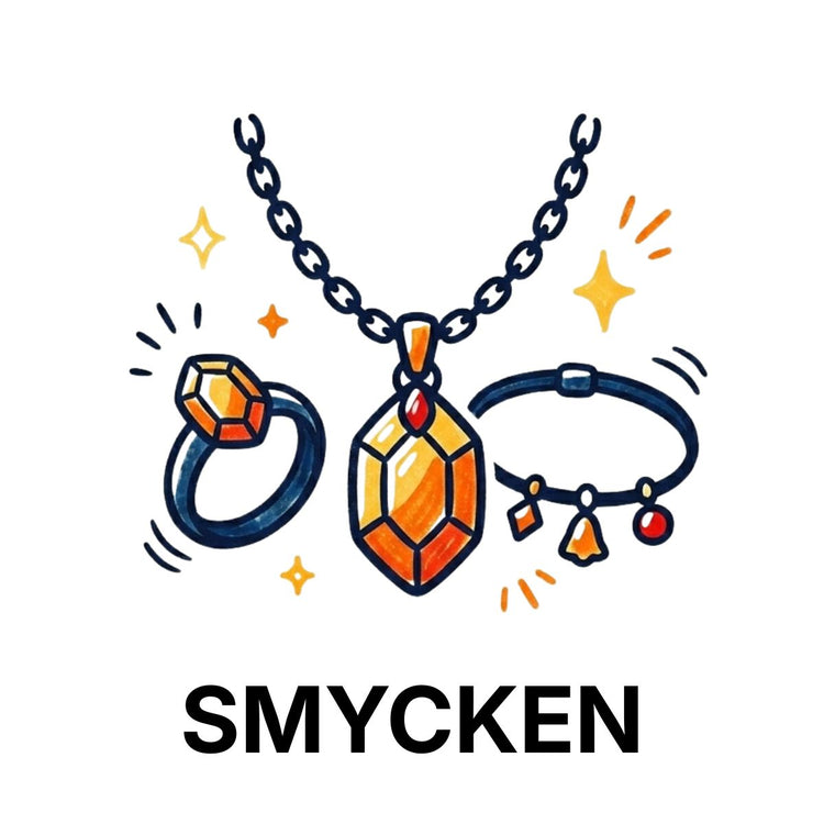 Smycken till outletpris hos Fyndmaxa — armband, halsband och fotlänkar i silver och guld fynd