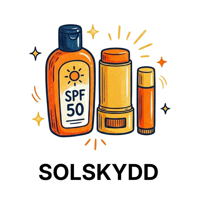 Solskyddsprodukter till outletpris hos Fyndmaxa — COOLA SPF50 och märkesolkräm fynd outlet