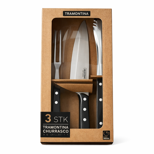 Grillset Tramontina Churrasco 3 delar 