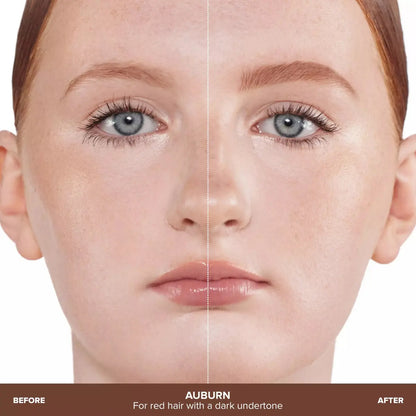 Anastasia Beverly Hills Brow Definer Auburn applicerad på ögonbryn