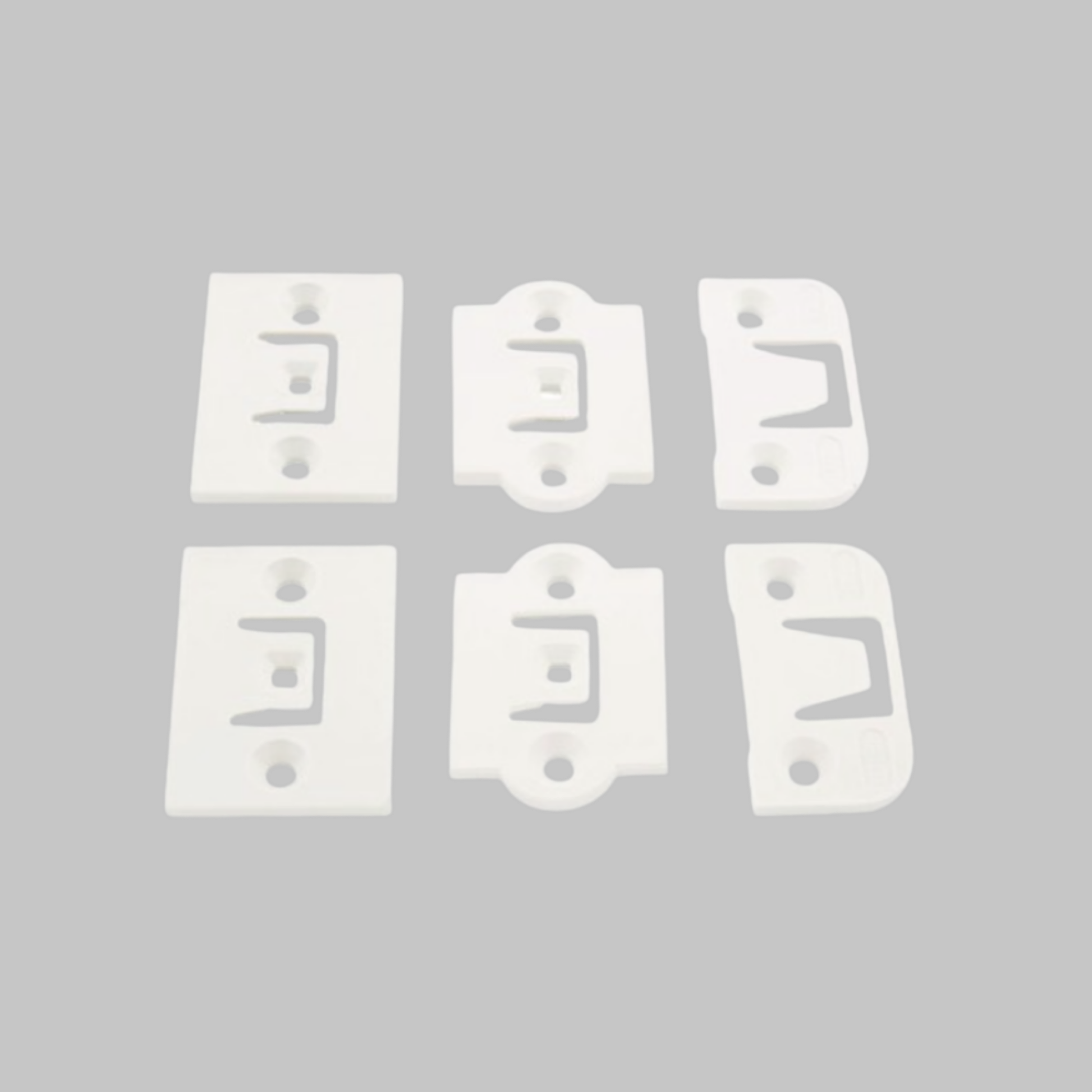 Fästbrickor 6540 KS från Assa Abloy vit