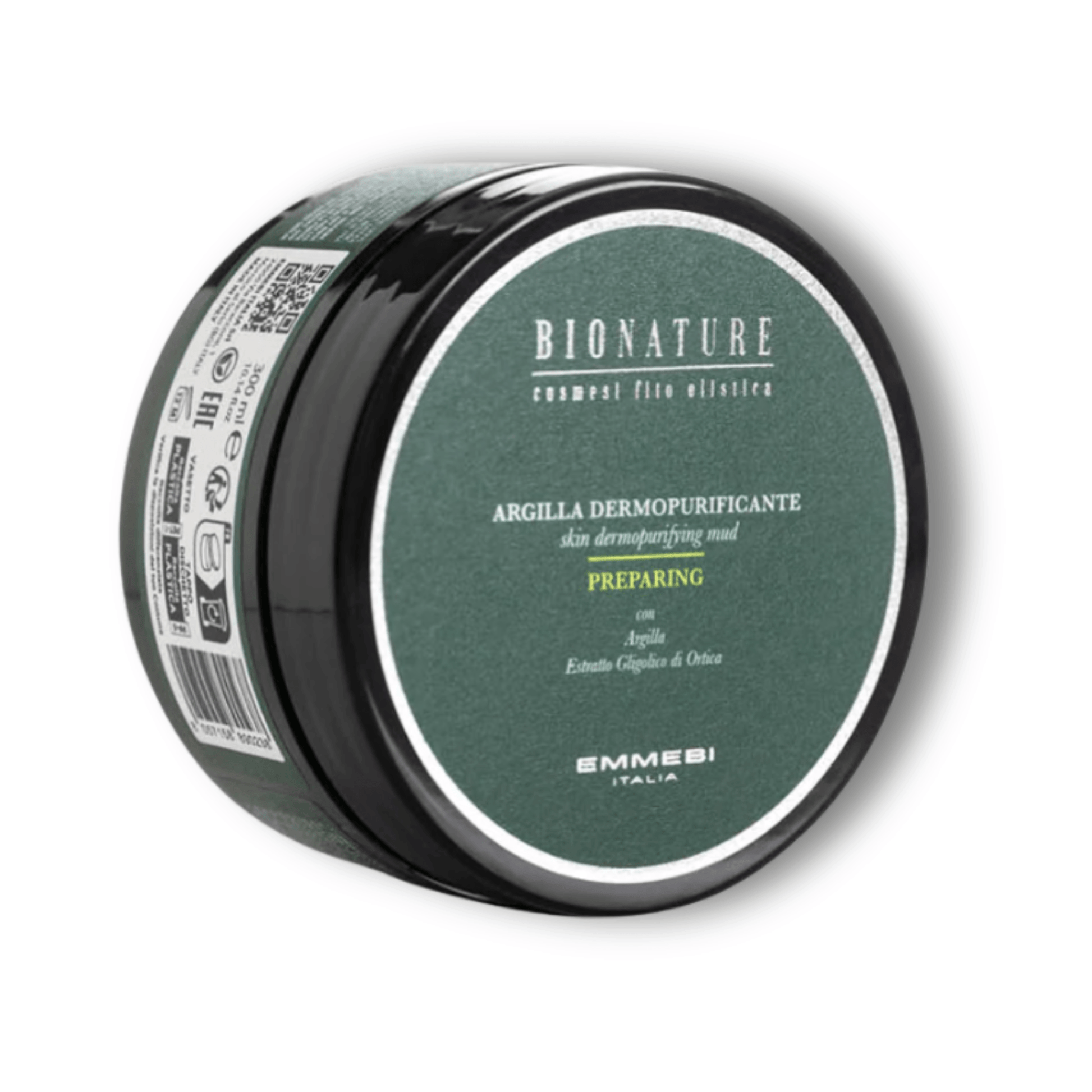 Bionature Argilla Dermopurificante i grön burk från Emmebi Italia