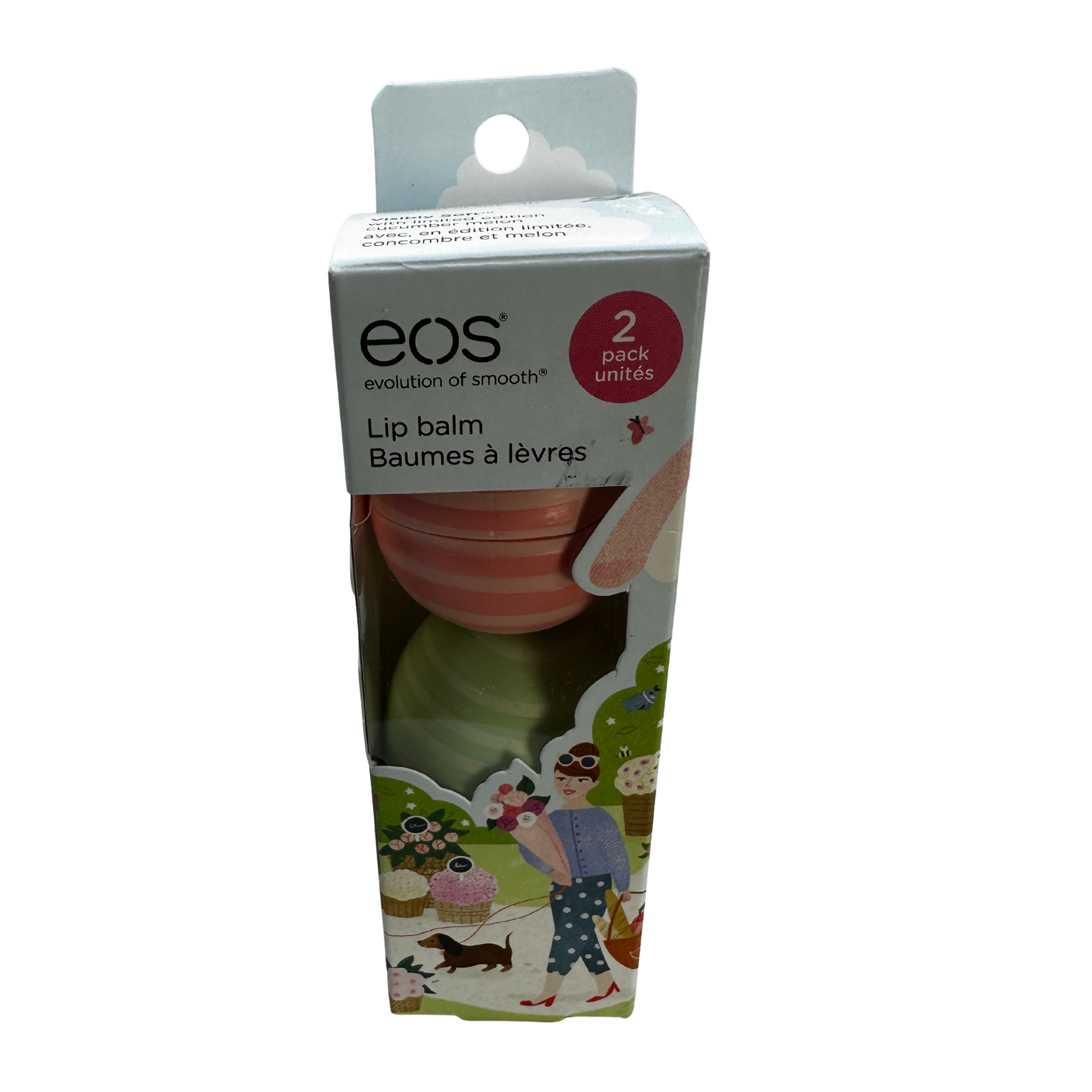 Lip Balm 2-pack Cucumber Melon & Coconut Milk