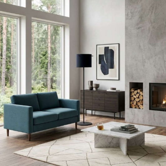 Golvlampa FM 1954 Matt Svart i metall