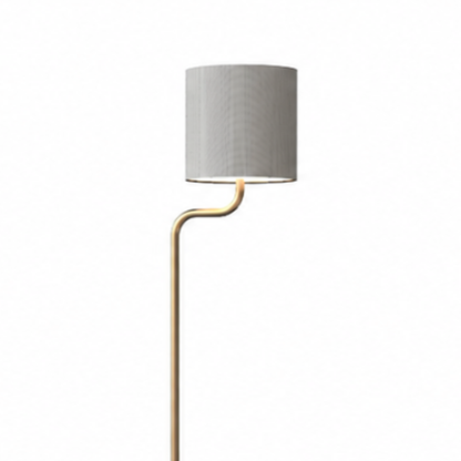 Frandsen FM golvlampa i mässing – vy 3