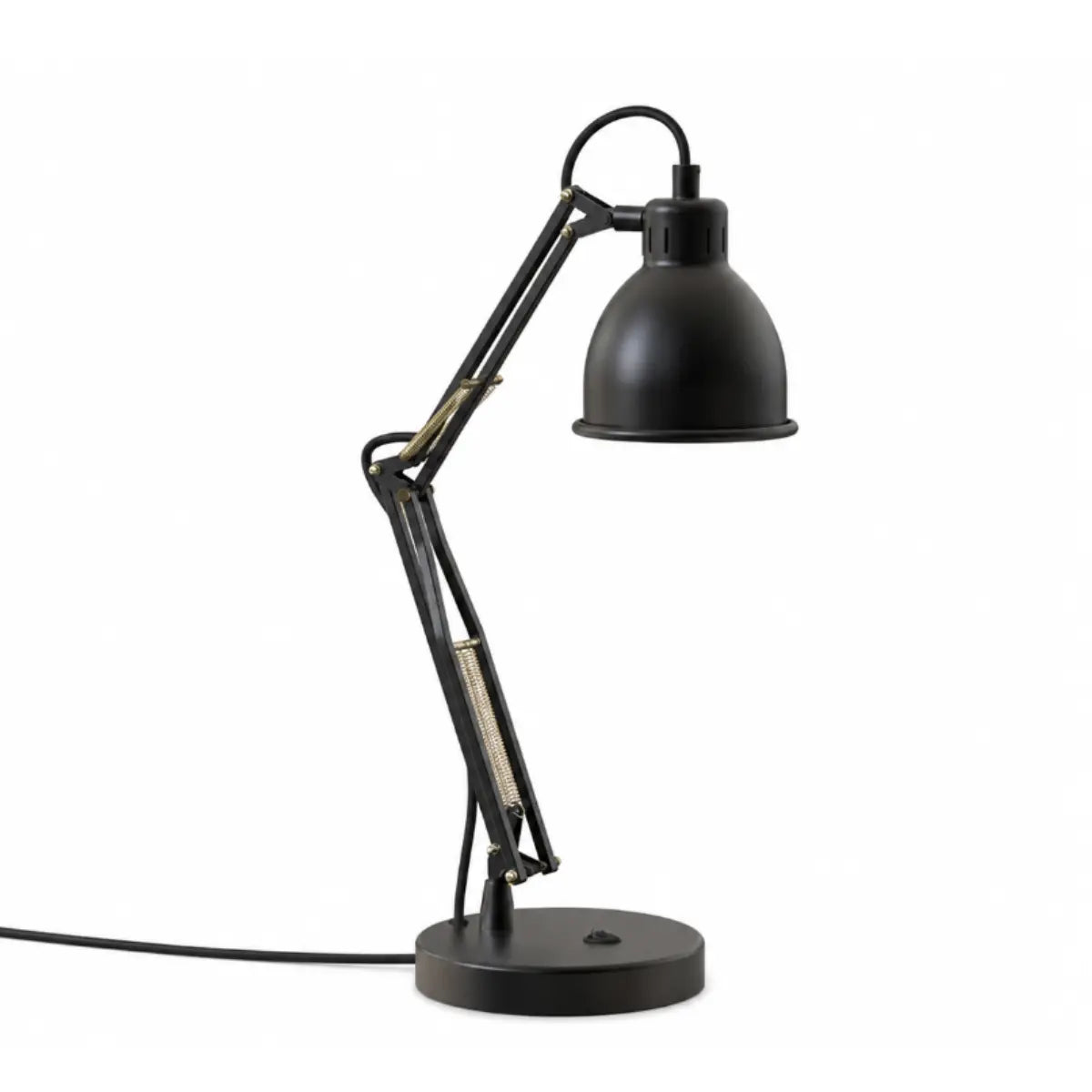 Frandsen Job bordslampa i svart och mässing