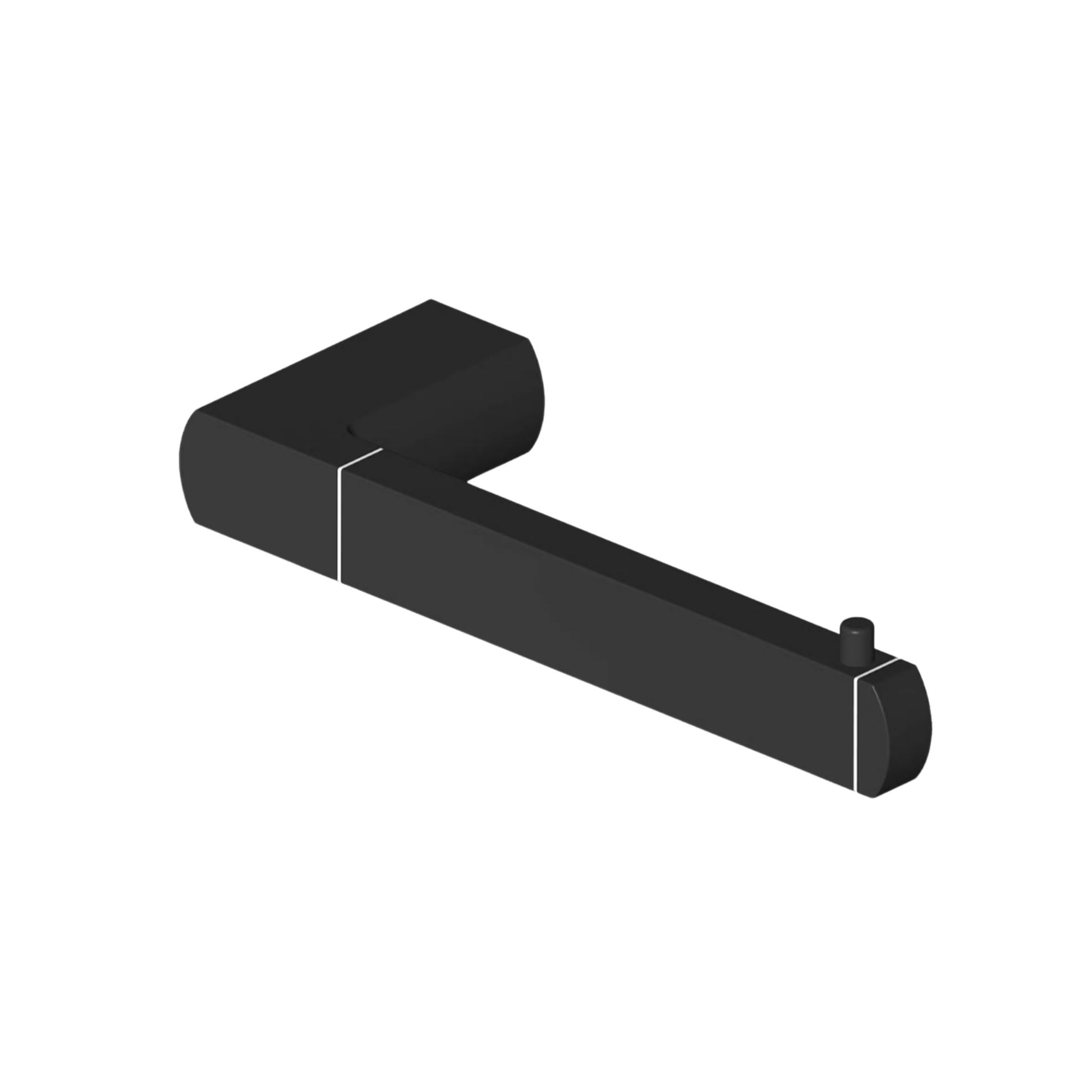 Square 4 delar badrums set pappershållare