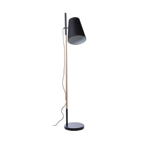 Golvlampa Hideout svart 168 cm
