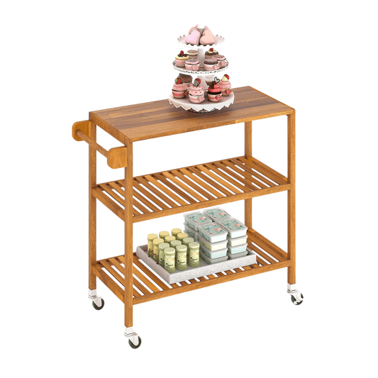 Köksvagn Holger TURBO Golden Teak från Interbuild