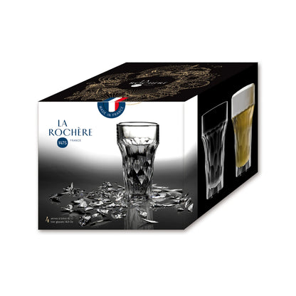 La Rochere Silex olglas 43 cl presentforpackning 4-pack