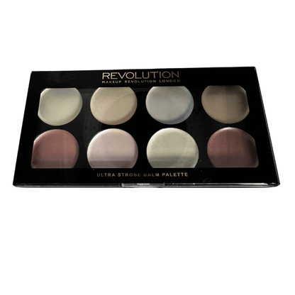 Revolution Ultra Strobe Balm Palett med åtta nyanser