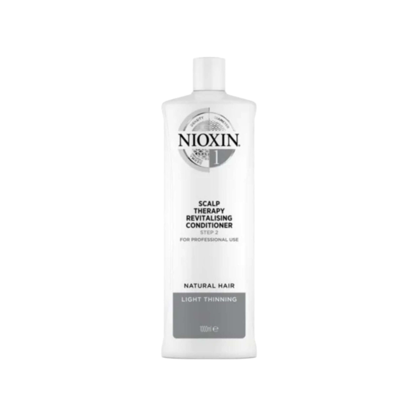Scalp Revitaliser System i vit flaska från NIOXIN