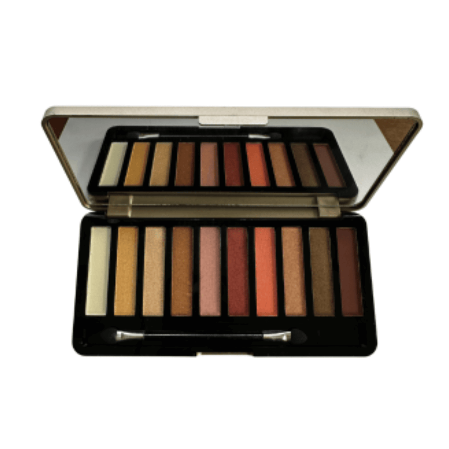 Nudes Ögonskugga Palett 10 färger från Millennials Beauty Generation. Plåtask med spegel, matt och skimrande nyanser