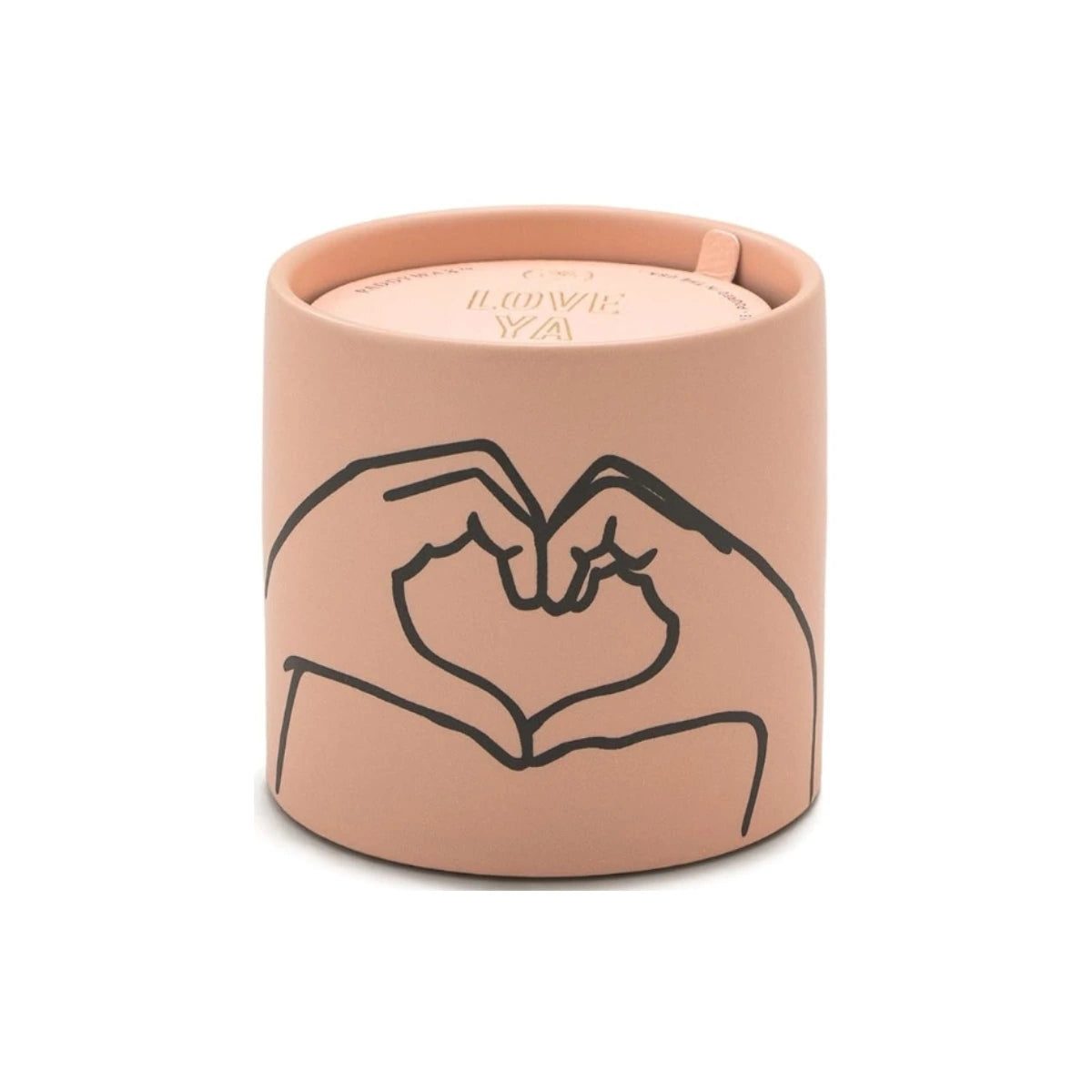 Doftljus Love Ya Tobacco & Vanilla Ljus Rosa 163 g