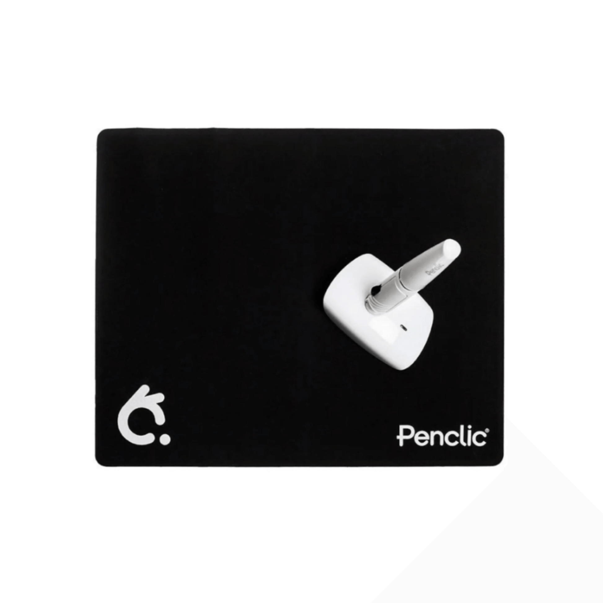 Musmatta i svart med vit penna från Penclic