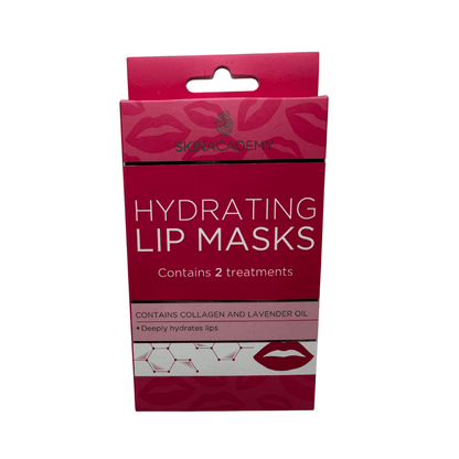 Återfuktande Lip Masks i rosa förpackning från Skin Academy