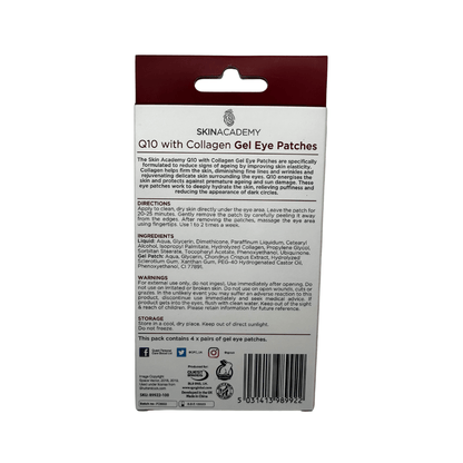 Gel Eye Patches förpackning från Skin Academy
