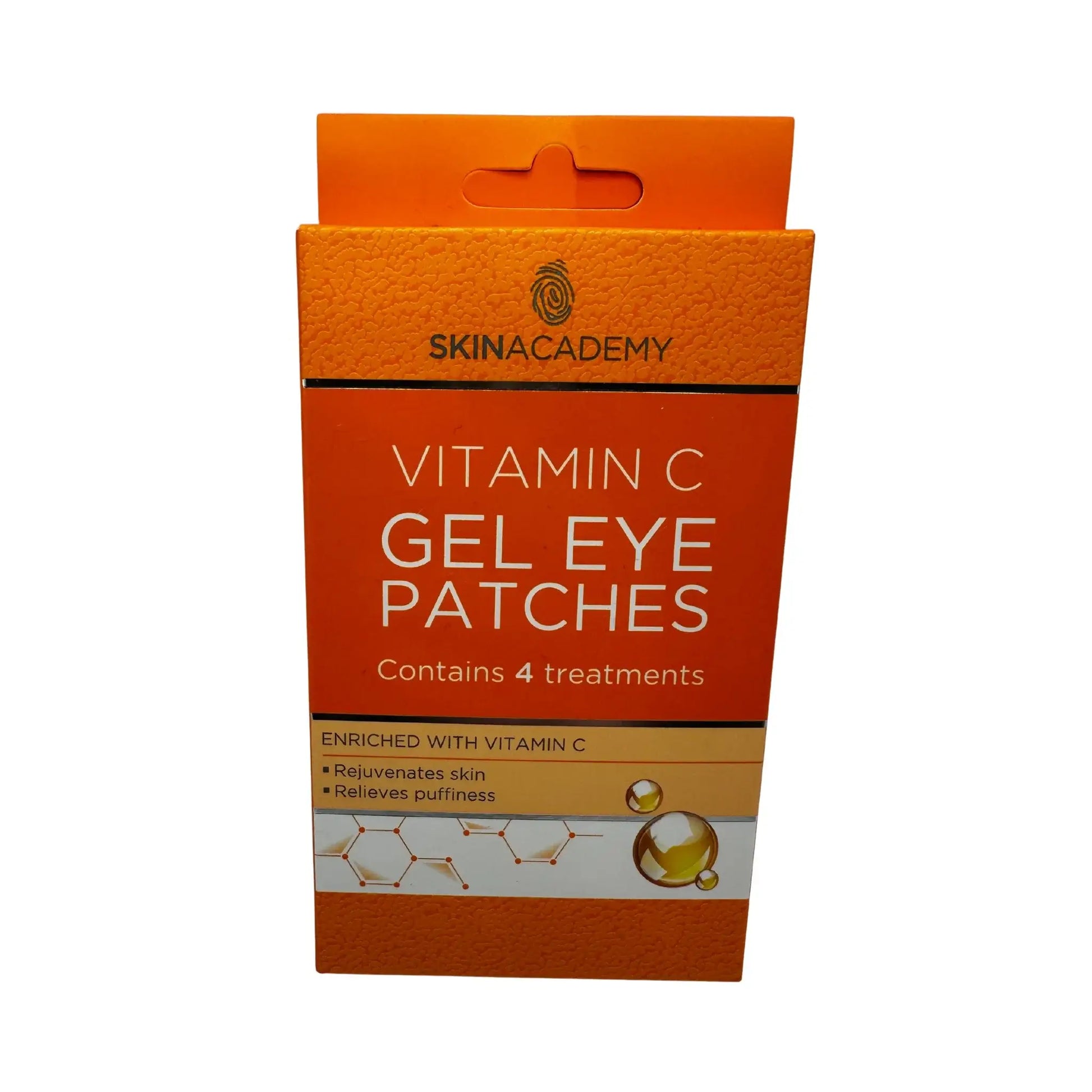 Vitamin C Gel Eye Patches i orange förpackning