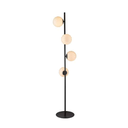 Golvlampa Twist 4 Opal Black (150 cm) från Halo Design