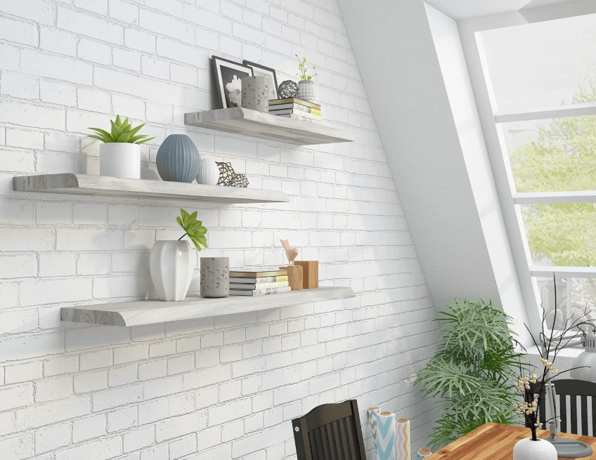 Väggmonterad flythylla från Indutrade