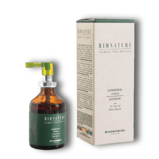 Emmebi Italia Bionature Complex Lenitivo 50ml brun gron etikett, mot klada