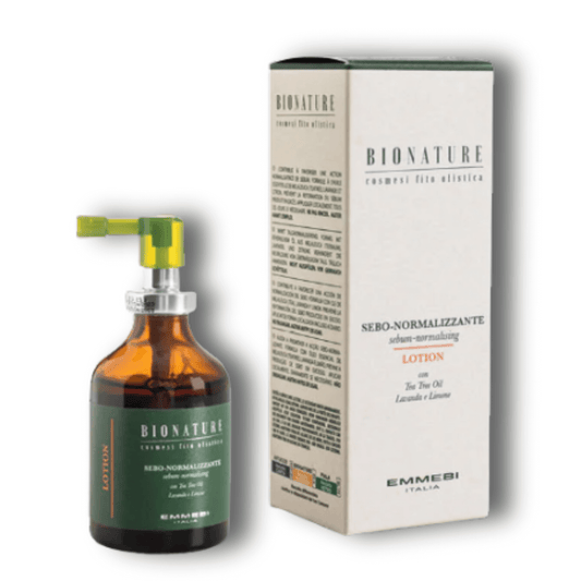 Emmebi Italia Bionature Sebum Normalizing Lotion 50ml brun leave-in harbotten