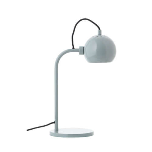 Frandsen Ball Bordlampa Glossy Mint 34cm mintgron E14
