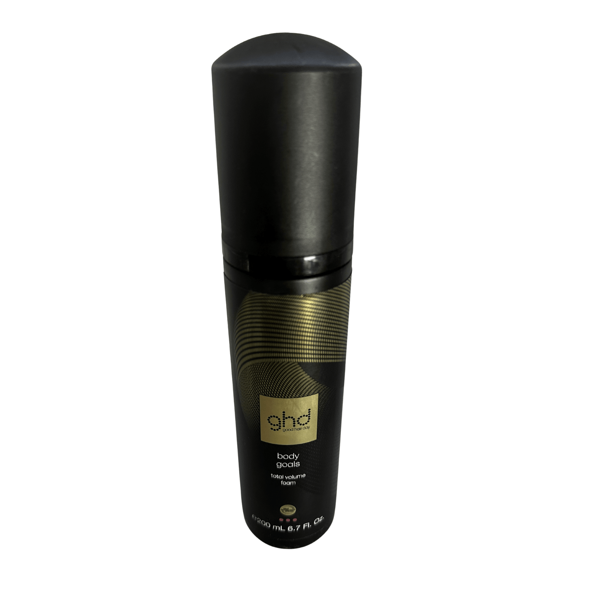 ghd Body Goals Total Volume Foam 200ml svart, varstme styling langvarig volym