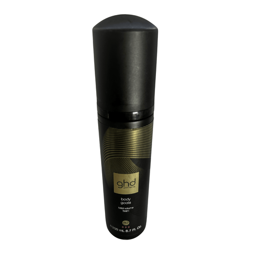 ghd Body Goals Total Volume Foam 200ml svart, varstme styling langvarig volym