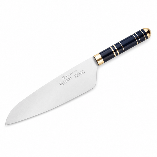 Kockkniv 20 cm Mirage Marine med blått handtag