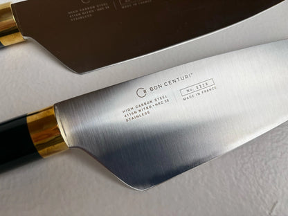 Kockknivserie i Saint Maquis Green med grönt handtag