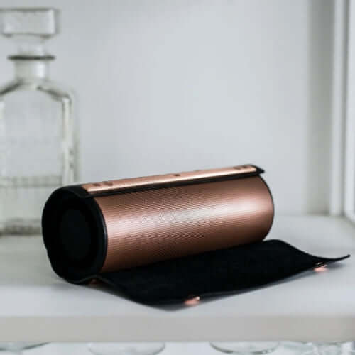 Lemus Bluetooth Vintage Black koppar med svart fodral