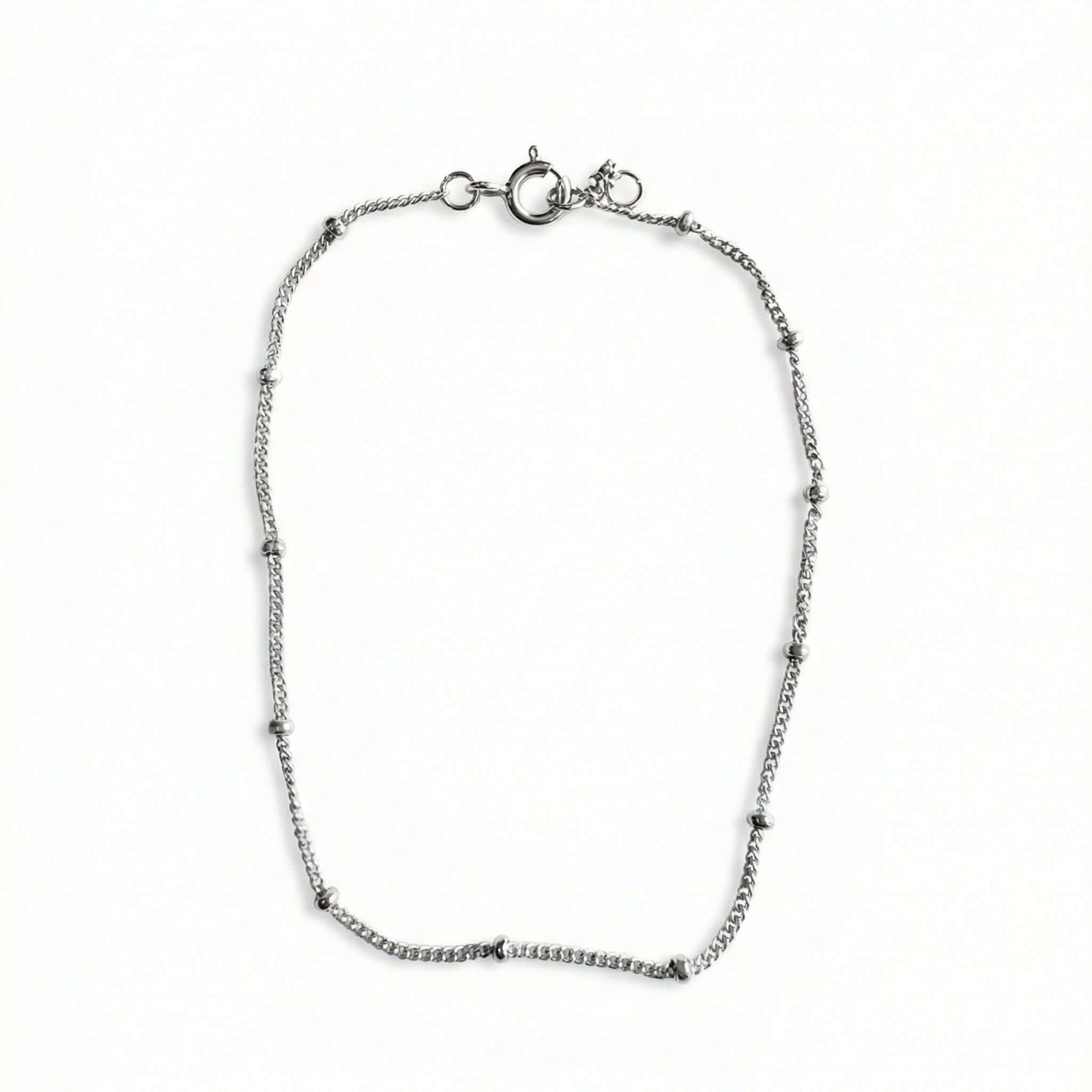 Maanesten Nala Armband 925 sterlingsilver sma kulor justerbar 16,5-18cm