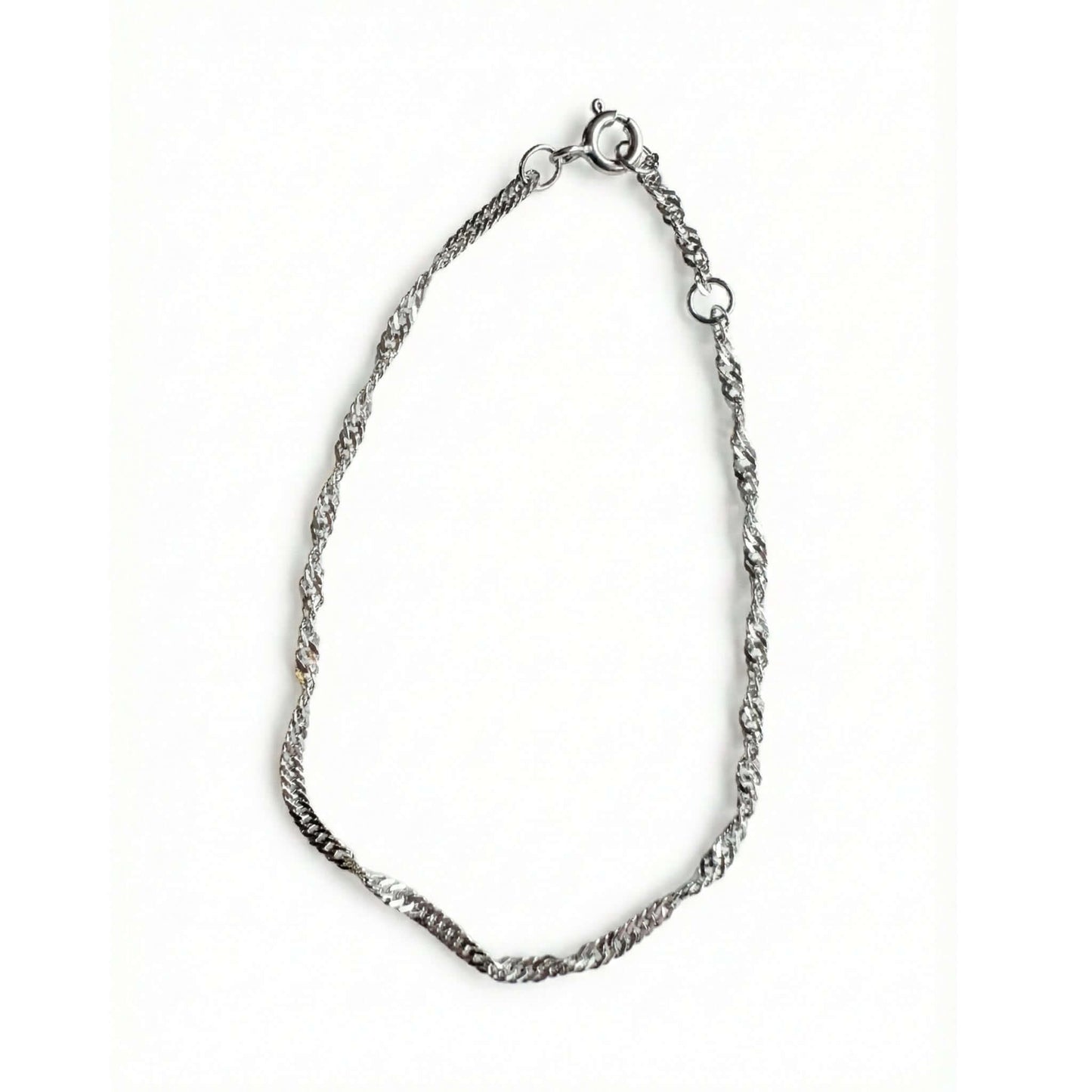 Maanesten Sigrid Armband 925 sterlingsilver tvinnad kedja one size 16-17,5cm