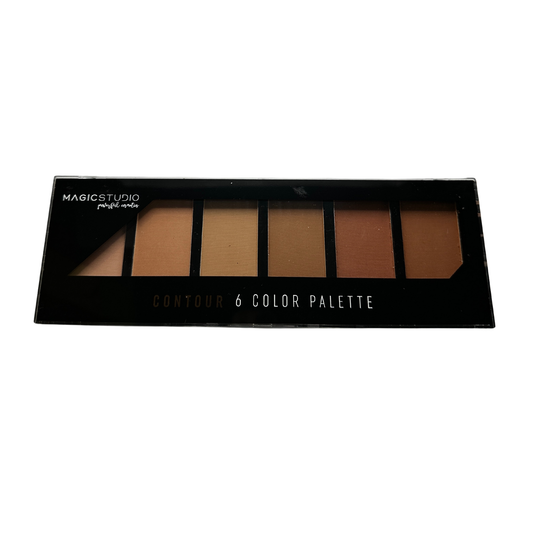 Contour palett 6 färger från Magic studio med sex Contour/Bronzer nyanser.