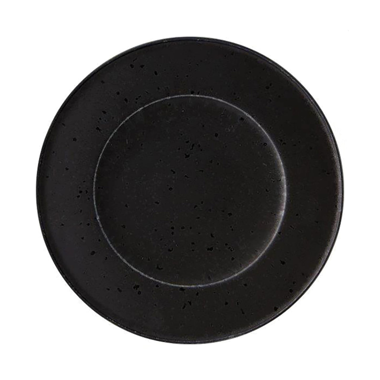 Modern House Tallrik Black Satin 29cm 6-pack stengods matt finish