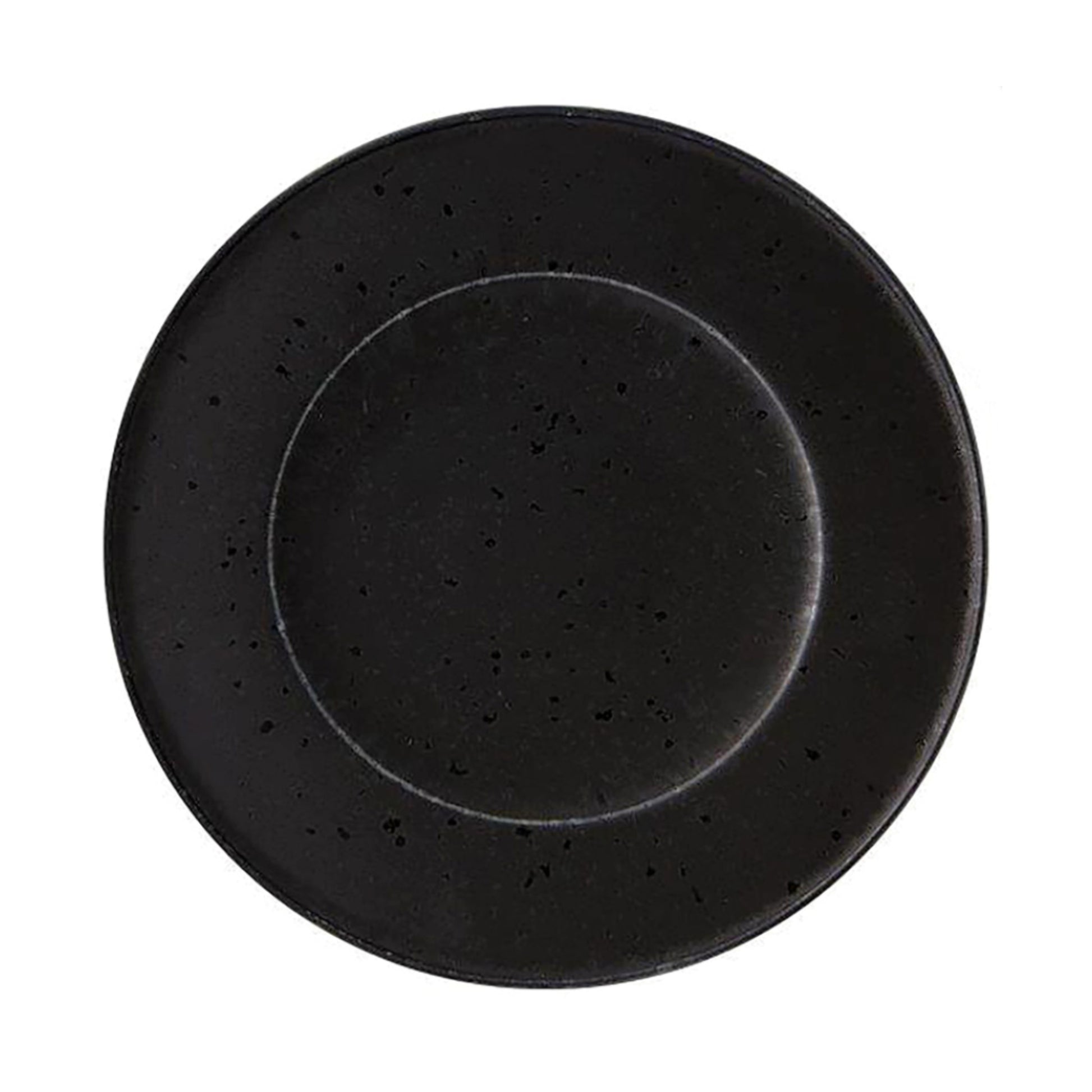 Modern House Tallrik Black Satin 29cm 6-pack stengods matt finish