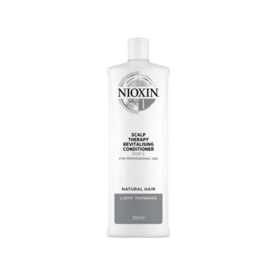 NIOXIN Scalp Revitaliser System 2 1000ml vit flaska tunt har