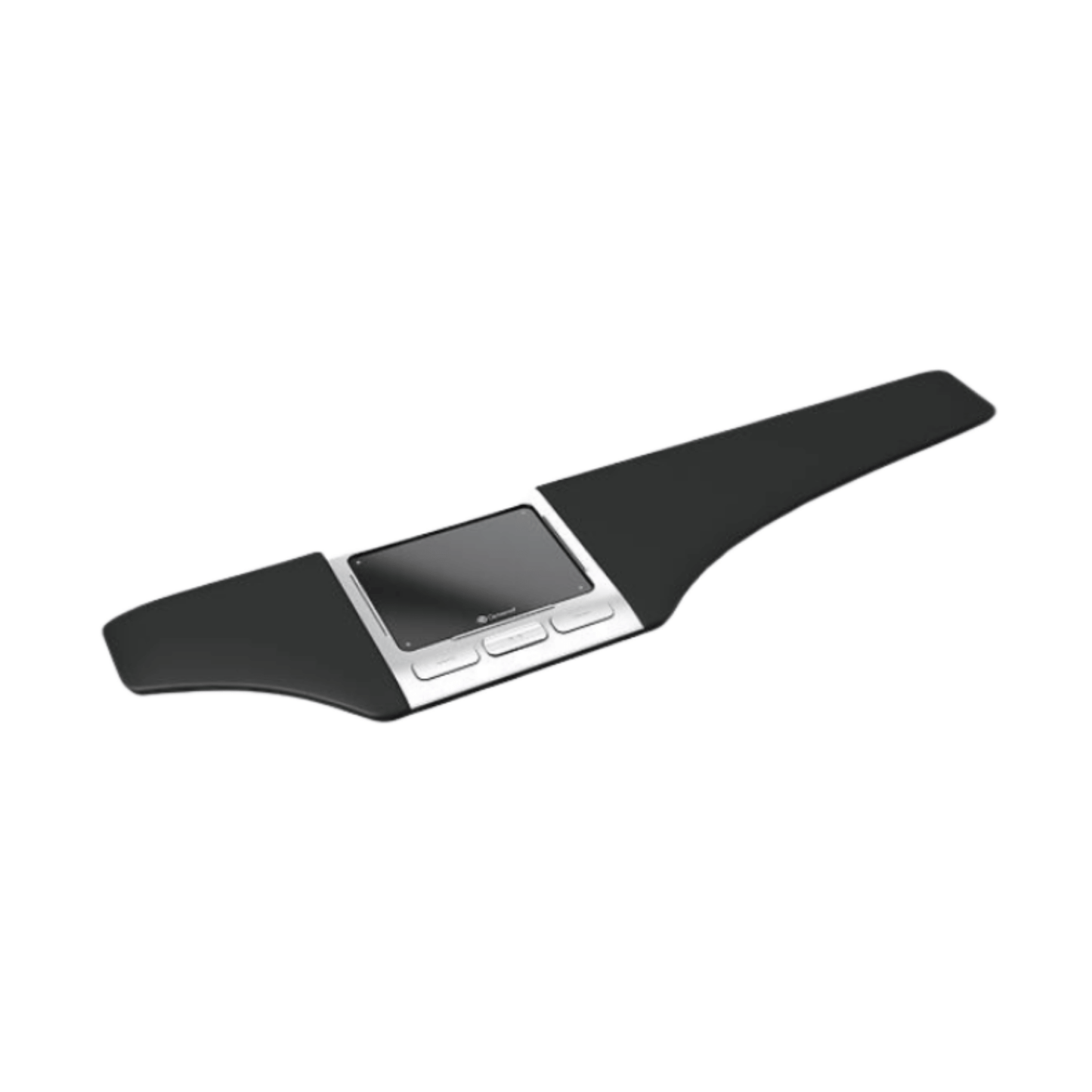 Optapad original ergonomisk centralt pekdon svart glas-touch 8 knappar USB