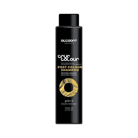 October Stockholm True Colour Post Colour Shampoo 100 ml schampo som bevarar harfargen efter fargning pH under 3