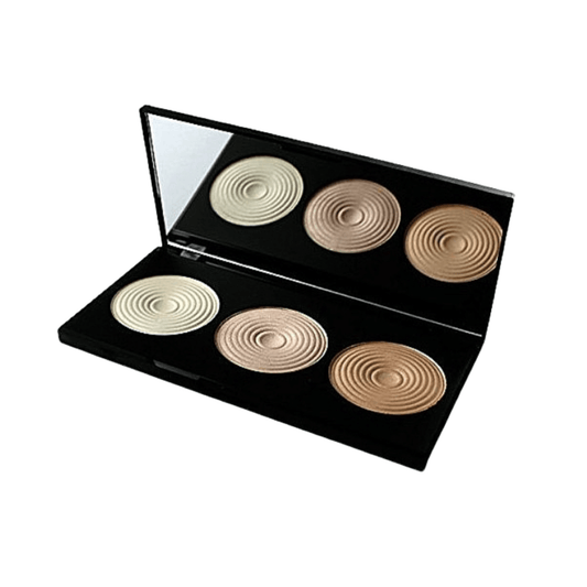 Highlighter Palette Beyond med tre skimrande nyanser